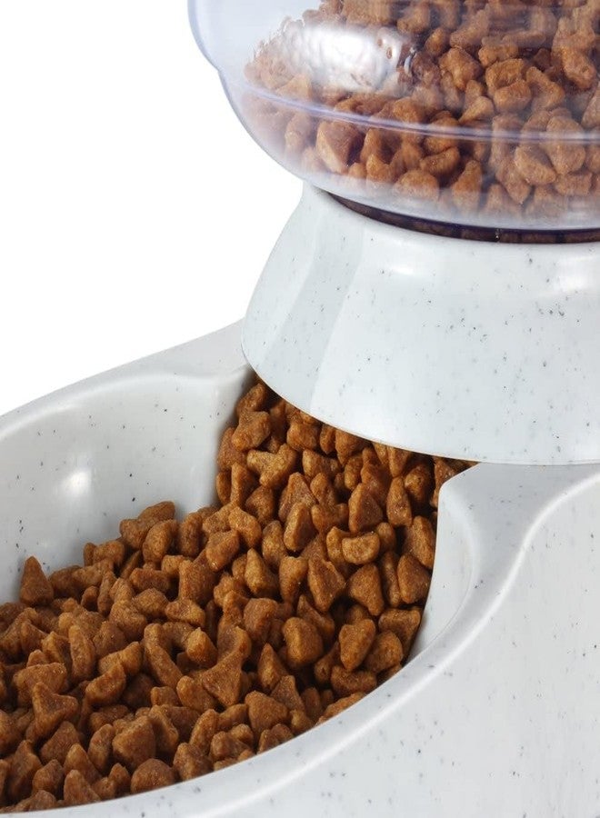 Cyrox Automatic Gravity Dry Food Storage Bottle Bowl Dish Stand Pet Feeder Food Dispenser for Dogs & Cats, Animal (1pcs) - Image 3